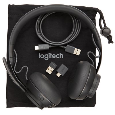981-000854 - Logitech VC Headset Zone Wireless  Bluetooth headset Teams Certified - Image 6