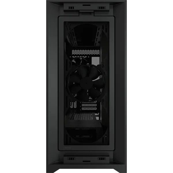5000d Airflow Tempered Glass Mid-tower Black-4x3.5 2x2.5 Up To 360mm Liquid Coolers-atx Chassis - Image 2