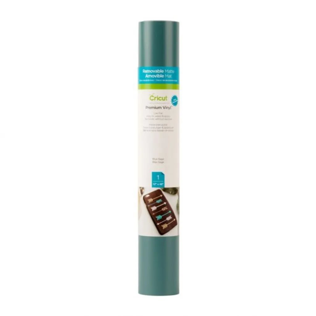 2005154 - Cricut Premium Vinyl Removable 30x120cm (Blue Sage) - Image 2