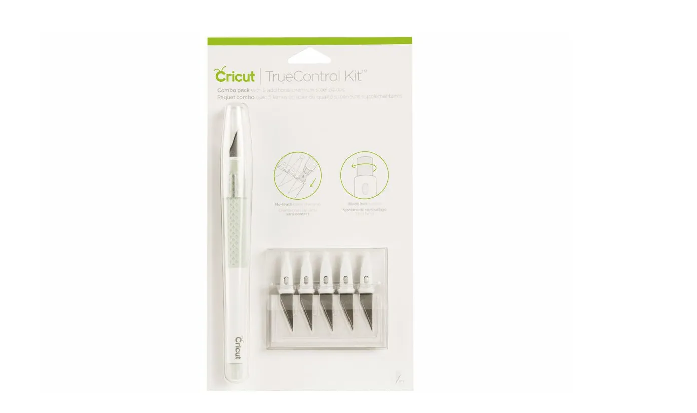 2005033-cricut Truecontrol Knife Kit Mint With 5x Spare Blades . - Image 2
