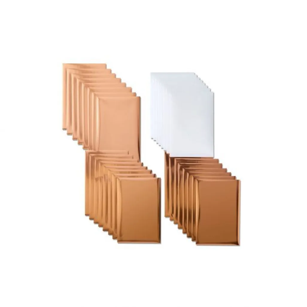 2008712 Cricut Transfer Foil Sheets 10x15cm 24 Sheets Rose Gold - Image 2