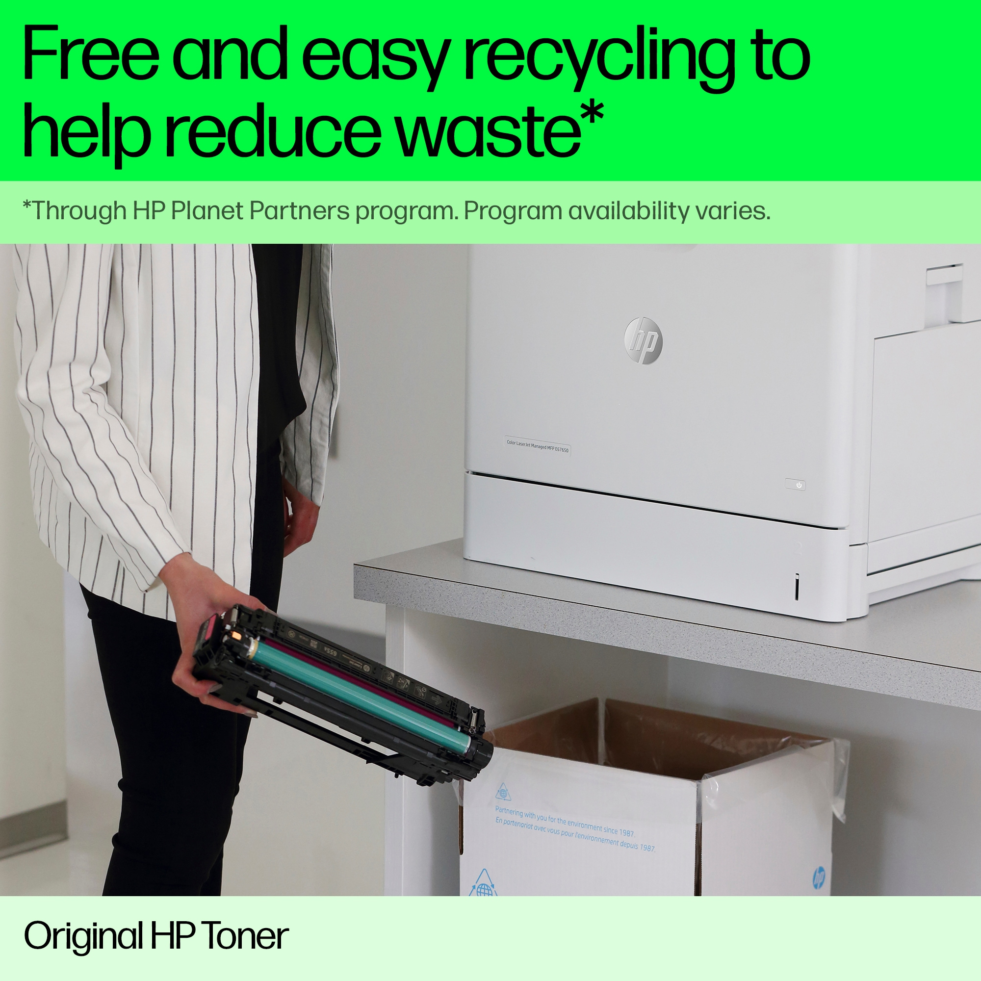 HP 125A TRI-PACK TONER CARTRIDGES (CMY) - Image 3