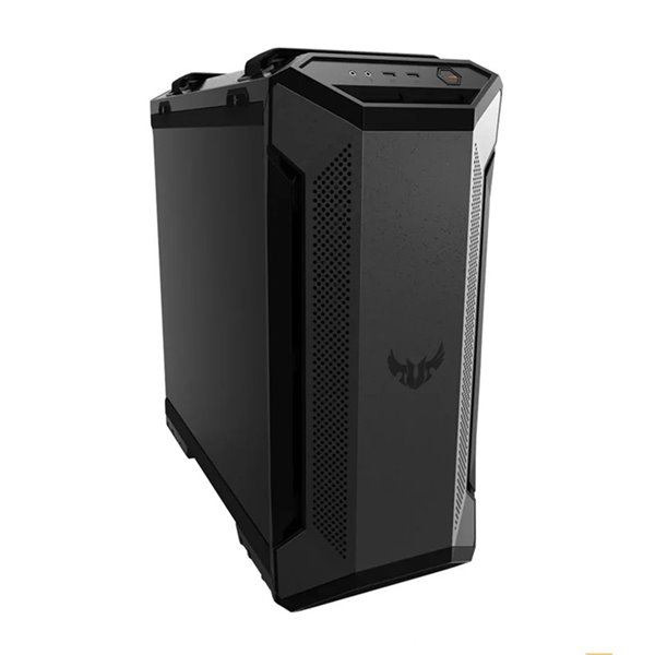 ASUS Chassis-up to EATX with metal front panel  tempered-glass side panel  120 mm RGB fan  140 mm PWM fan  radiator space reserv