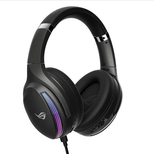 ASUS Headset-USB-A-USB-C-3  5mm 32 Ohm  20 ~ 40000 Hz  100 ~ 10000 Hz AI Noise Cancelling Mic  Virtual 7  1  RGB  Aura Sync  310g  