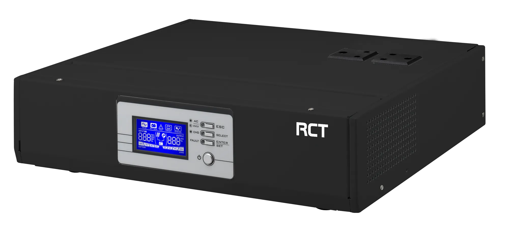 Rct Alfa 3000va 2400w Desktop Inverter With 2 X 3pin Sa Socket & Easy Installation - Image 2