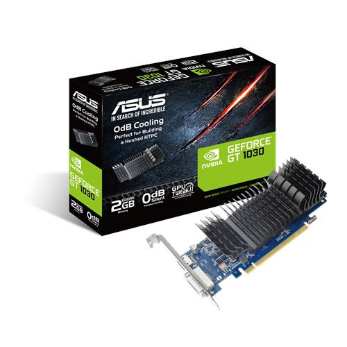 NVIDIA GeForce GT 1030  PCI Express 3  0  2GB GDDR5  1xHDMI  1xDVI-D  Support 2 Display  17  3 x 6  9 x4 cm