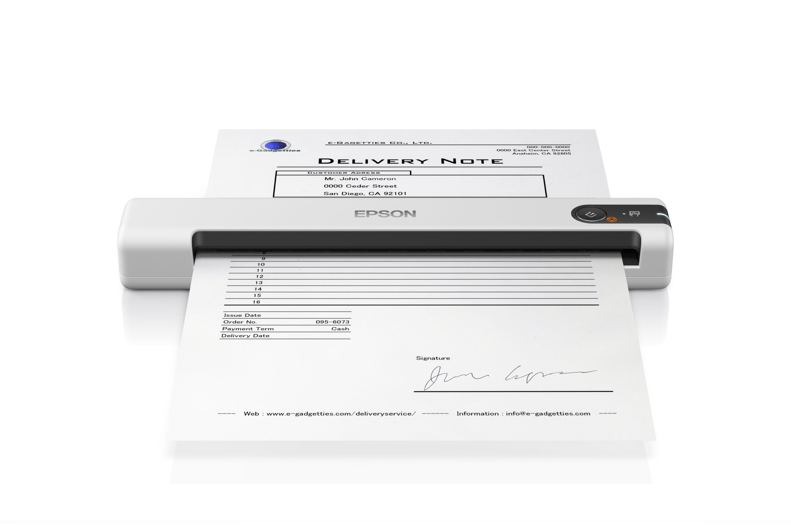 Epson WorkForce DS-70 Mobile Scanner - Image 7