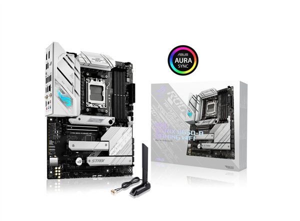 ASUS Motherboard-AM5-DDR5-4xDIMM-Max  128GB-1xDP- 1xHDMI-1xPCIe416-2xPCIe4x3-3xM  2-4xSATA-RAID   - Image 3