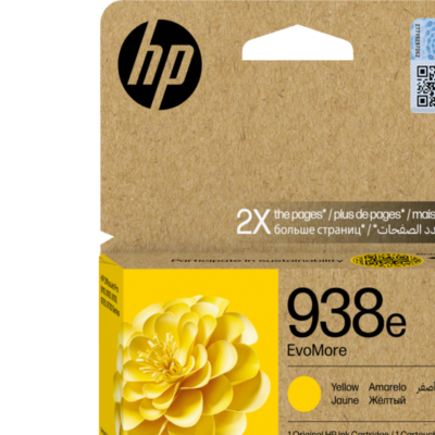 HP 938E EVOMORE YELLOW ORIGINAL INK CARTRIDGE