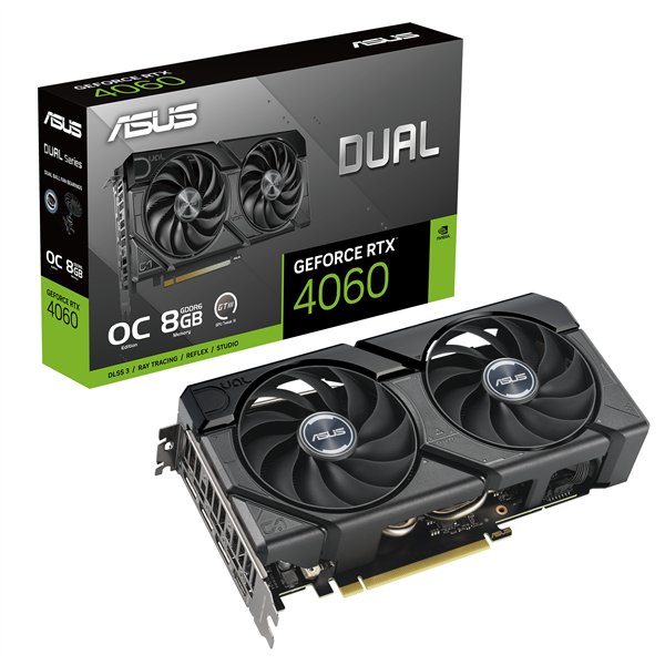 ASUS Graphics Card-NVIDIA-PCIe4-8GB GDDR6-OC mode:2535MHz   2505MHz (Boost) -1xHDMI-3xDP-550W   - Image 3