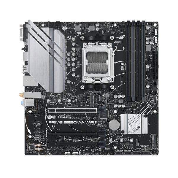 ASUS Motherboard-AM5-DDR5-4xDIMM-Max  128GB-1xPCIe4x16- 2xPCIe4x16-2xM  2-4xSATA-1xDP-1xVGA-1xHDMI-RAID  