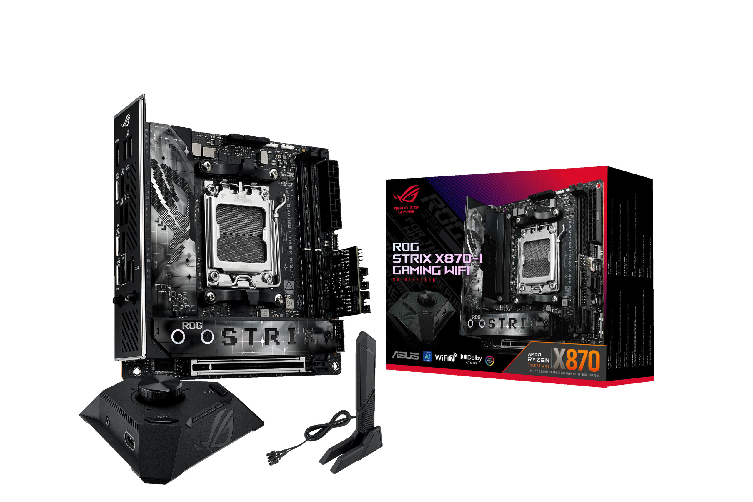 ASUS ROG STRIX X870-I GAMING WIFI AMD X870 Socket AM5 mini ITX - Image 10