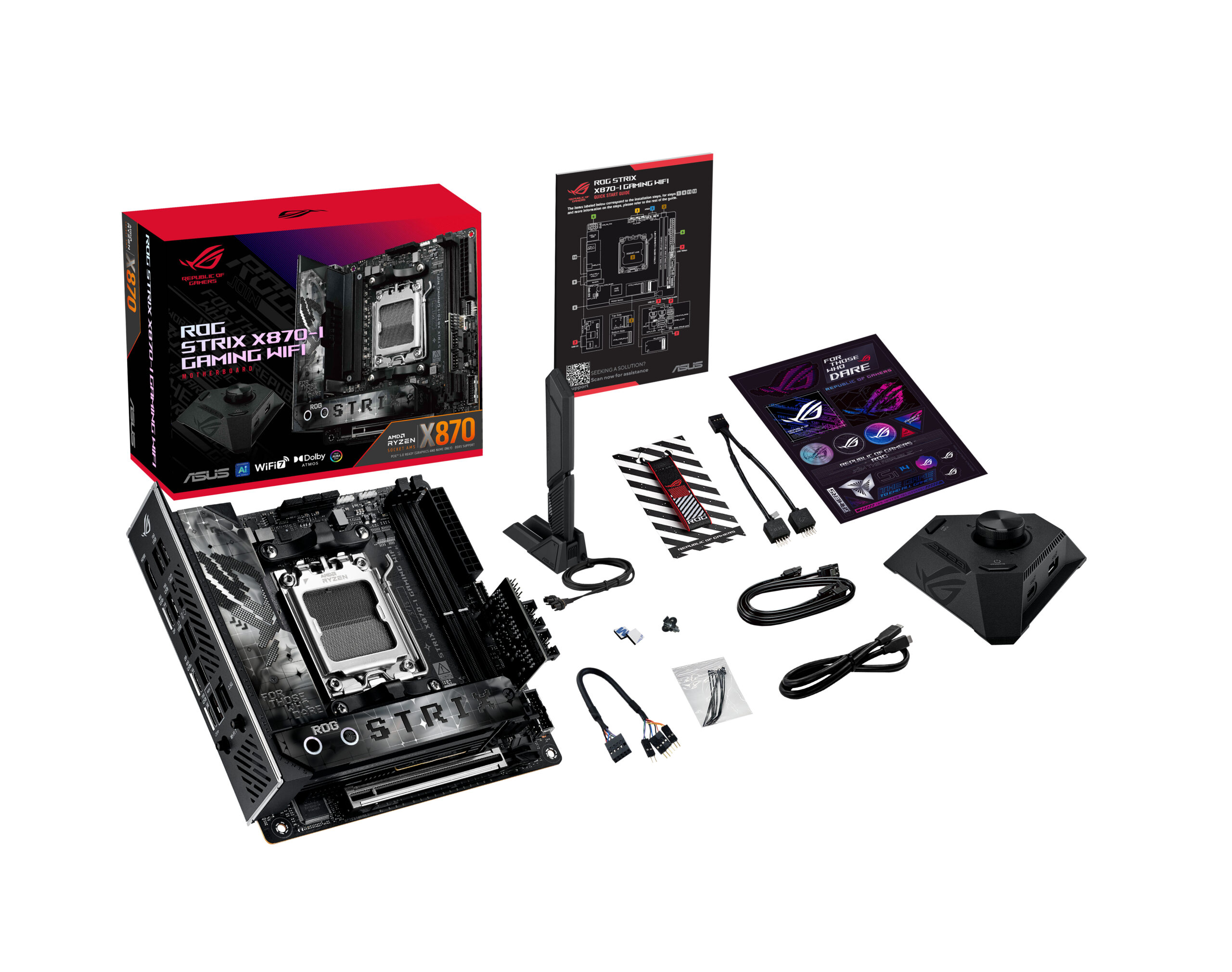 ASUS ROG STRIX X870-I GAMING WIFI AMD X870 Socket AM5 mini ITX - Image 7