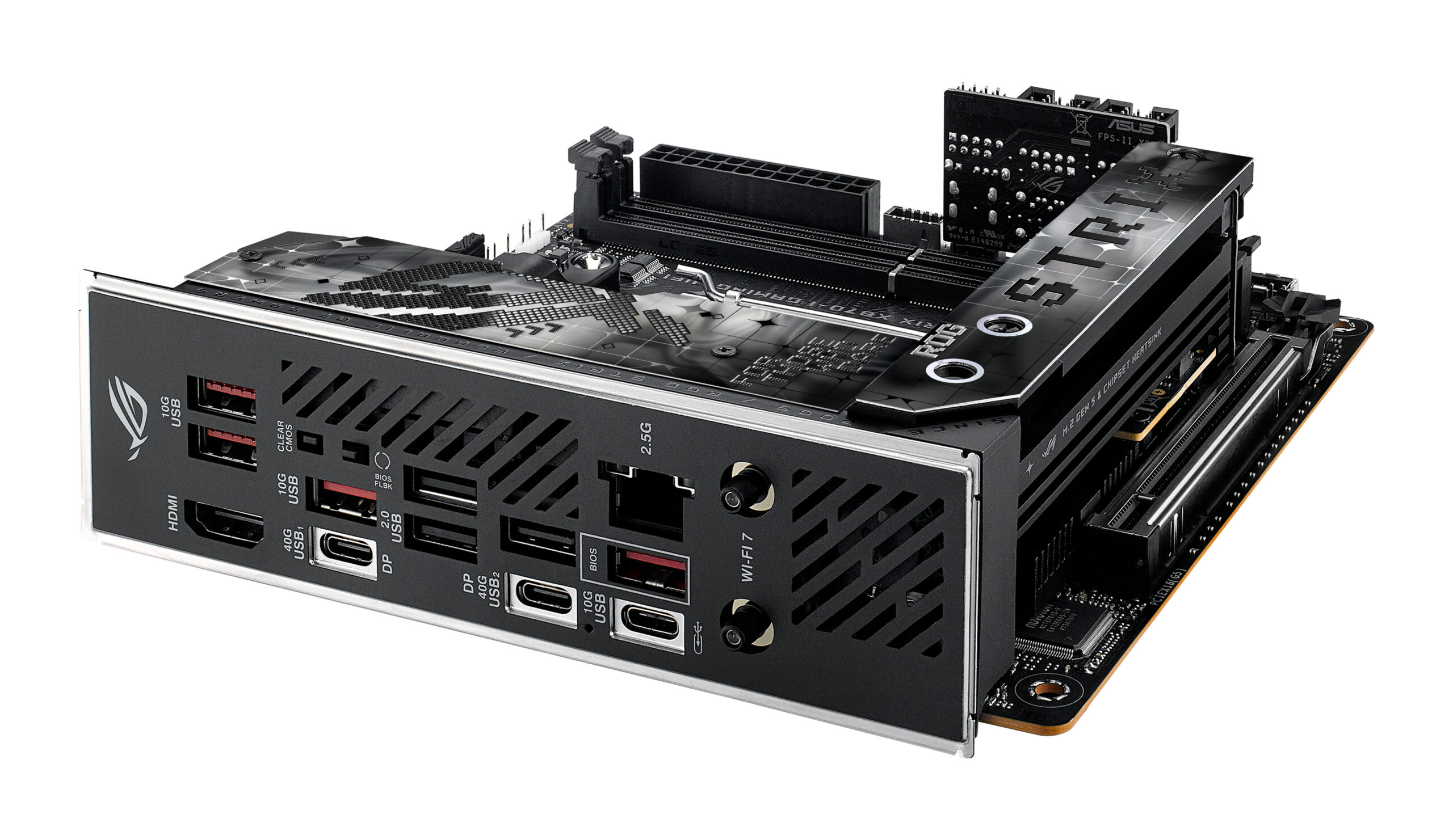 ASUS ROG STRIX X870-I GAMING WIFI AMD X870 Socket AM5 mini ITX - Image 3
