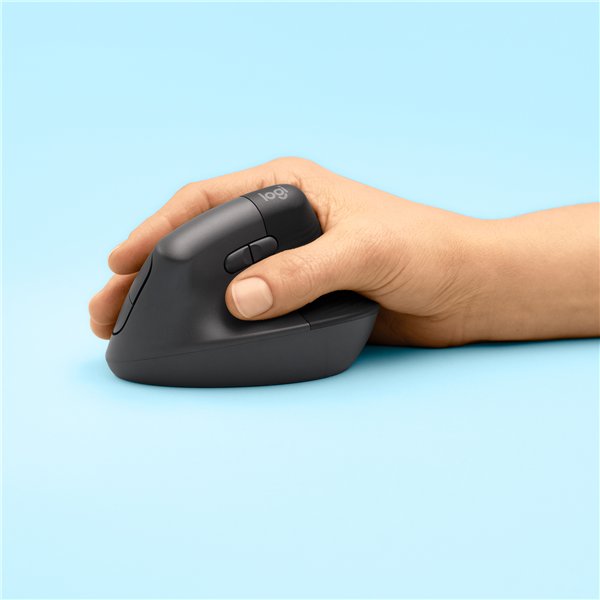LOGITECH LIFT VERTICAL ERGONOMIC MOUSE - GRAPHITE - Image 4