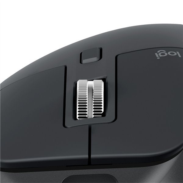LOGITECH MX MASTER 3S WIRELESS & BT MOUSE GRAPHITE - Image 4