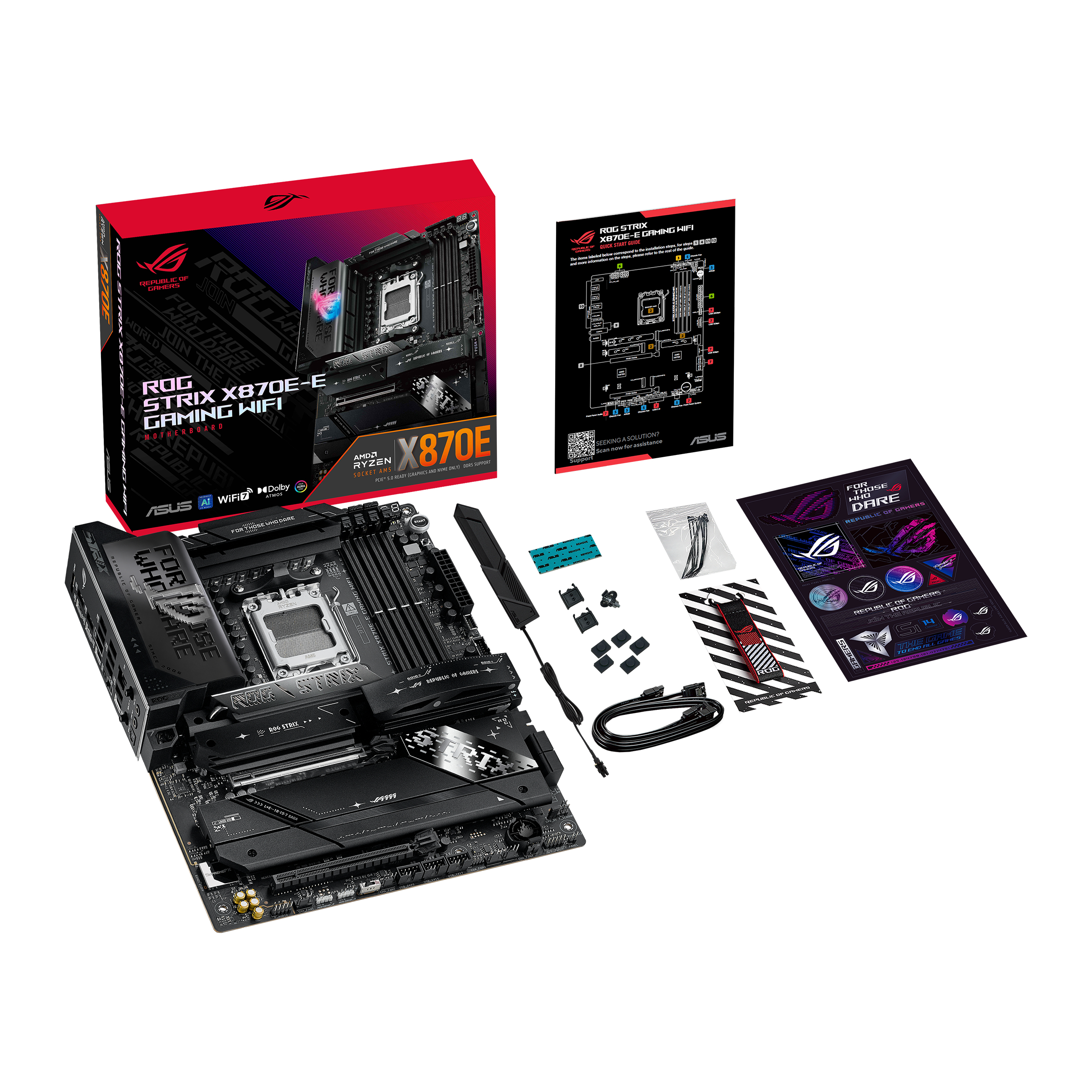 ASUS ROG STRIX X870E-E GAMING WIFI AMD X870E Socket AM5 ATX - Image 2