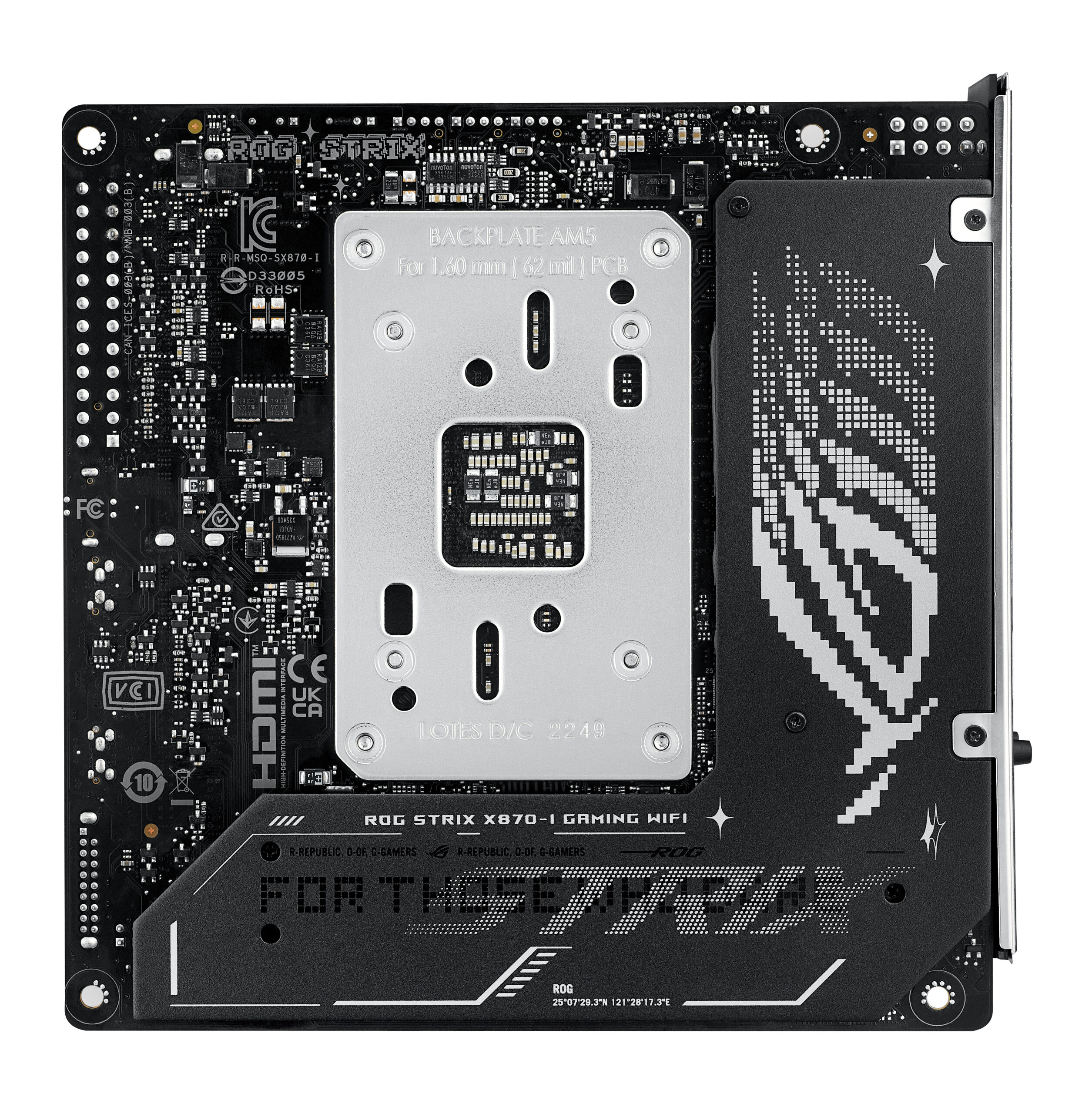 ASUS ROG STRIX X870-I GAMING WIFI AMD X870 Socket AM5 mini ITX - Image 2