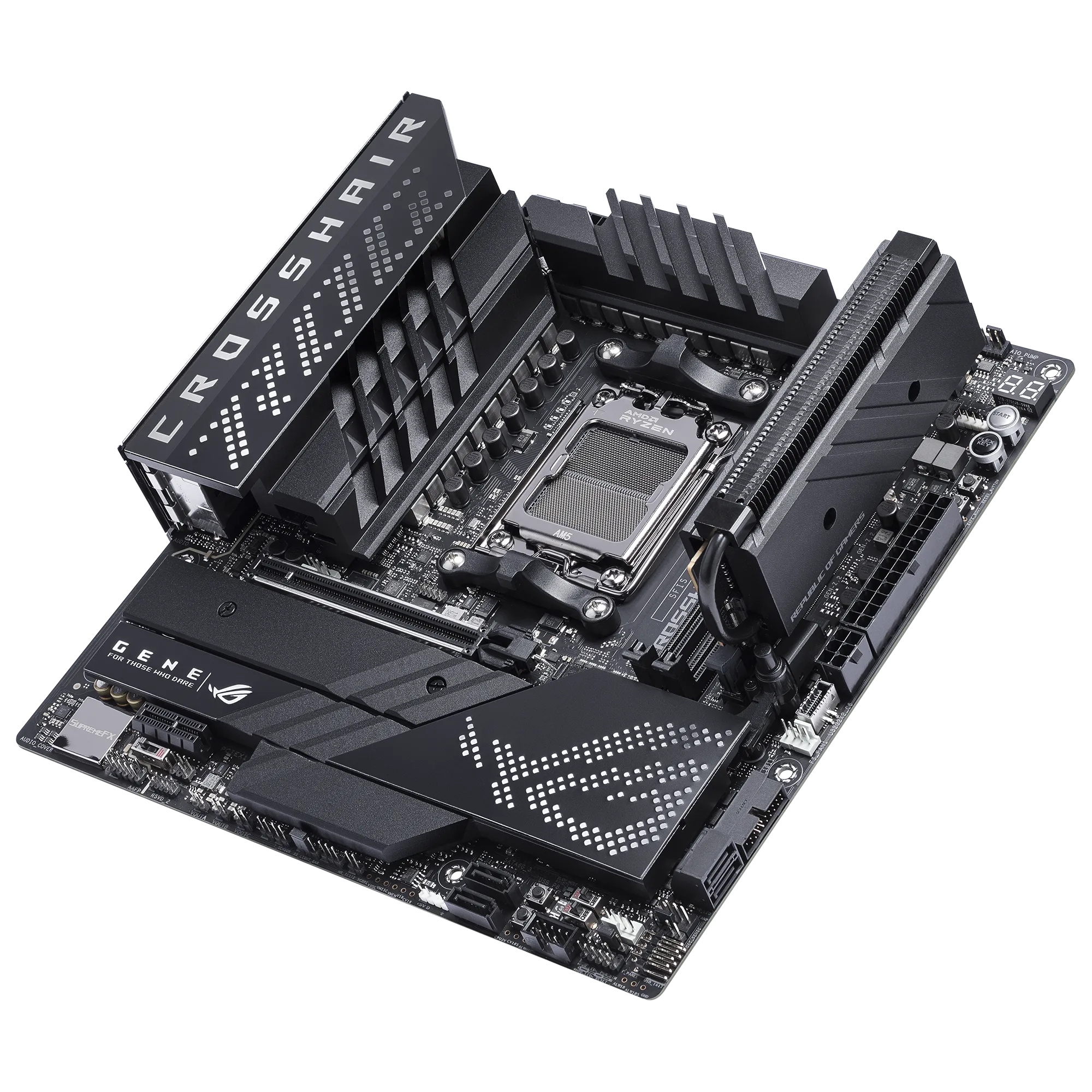 Asus Motherboard-am5-ddr5-2xdimm-max 96gb-1xpcie5x16- 1xpcie4x16-1xpcie3x16-1xpcie4x1-3xm 2-4xsata-2xtype-c-raid
