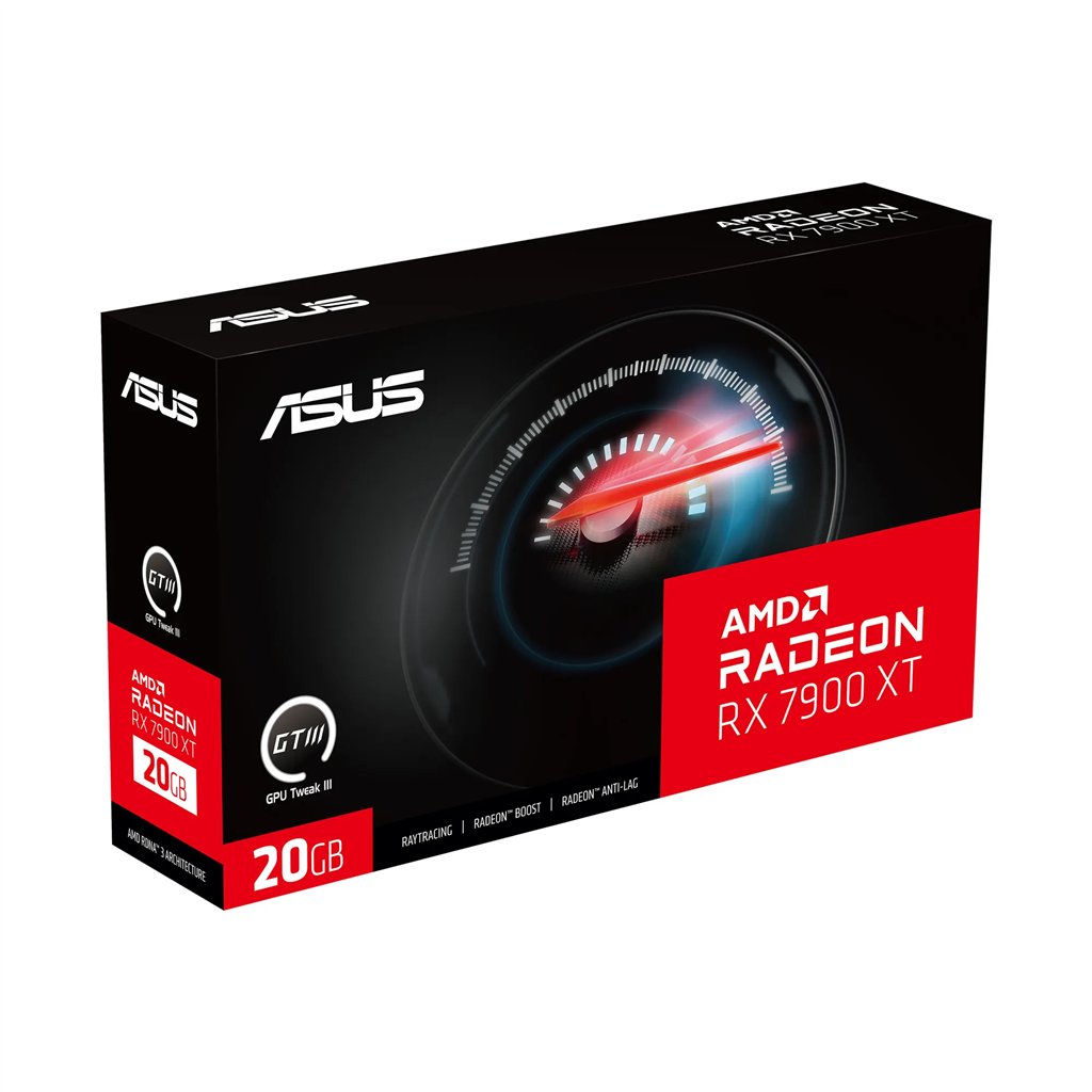 AMD Radeon™ RX 7900 XT PCI Express 4.0 20GB GDDR6 1xHDMI  3xDP  Max 4 Display  352.9 x 158.2 x 72.6 mm  750W  3.63 Slot.