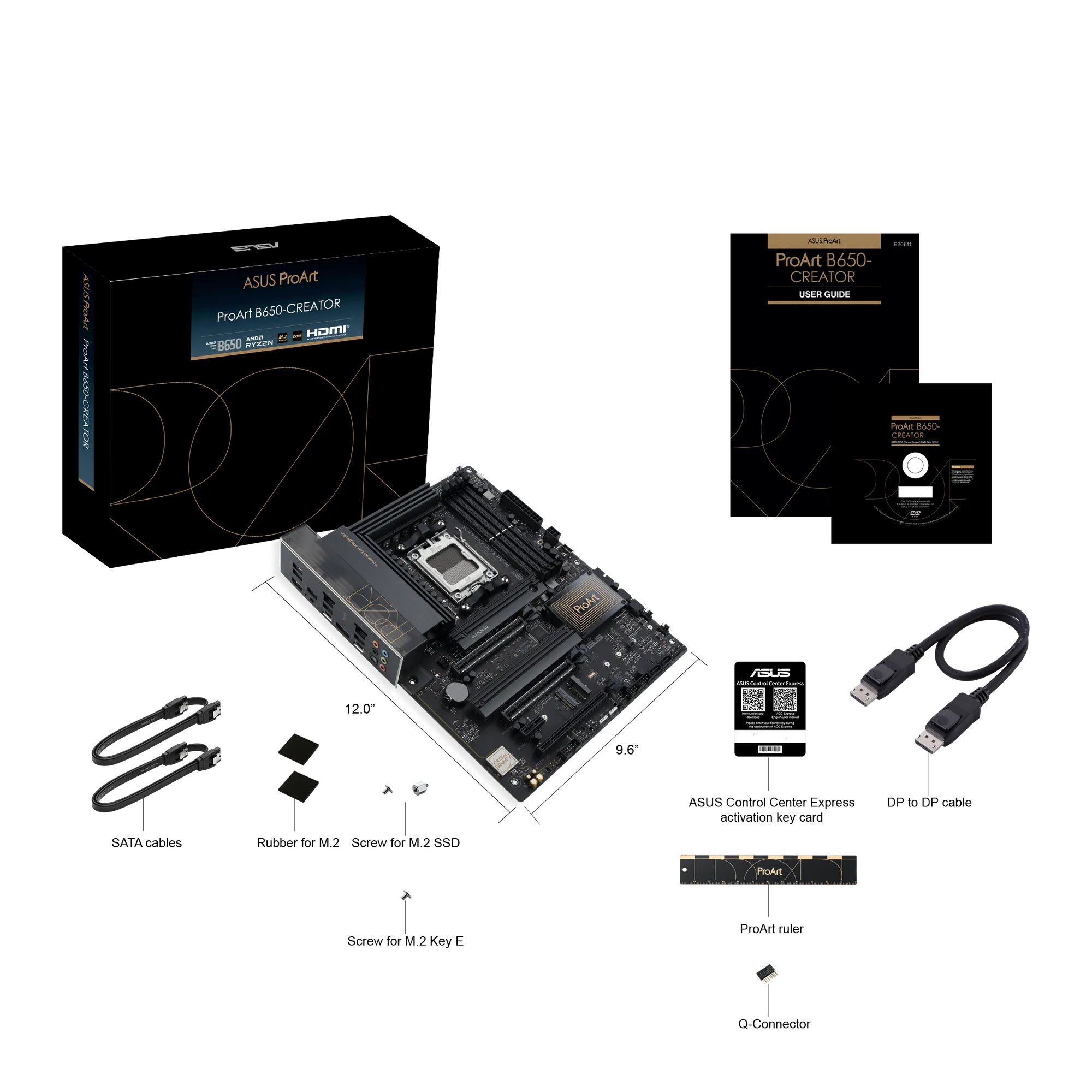 ASUS Motherboard-AM5-DDR5-4xDIMM-Max  128GB-1xHDMI-1xType-C- 2xPCIe4x16-1xPCIe4x16-1xPCIe4x1-3xM  2-4xSATA-RAID