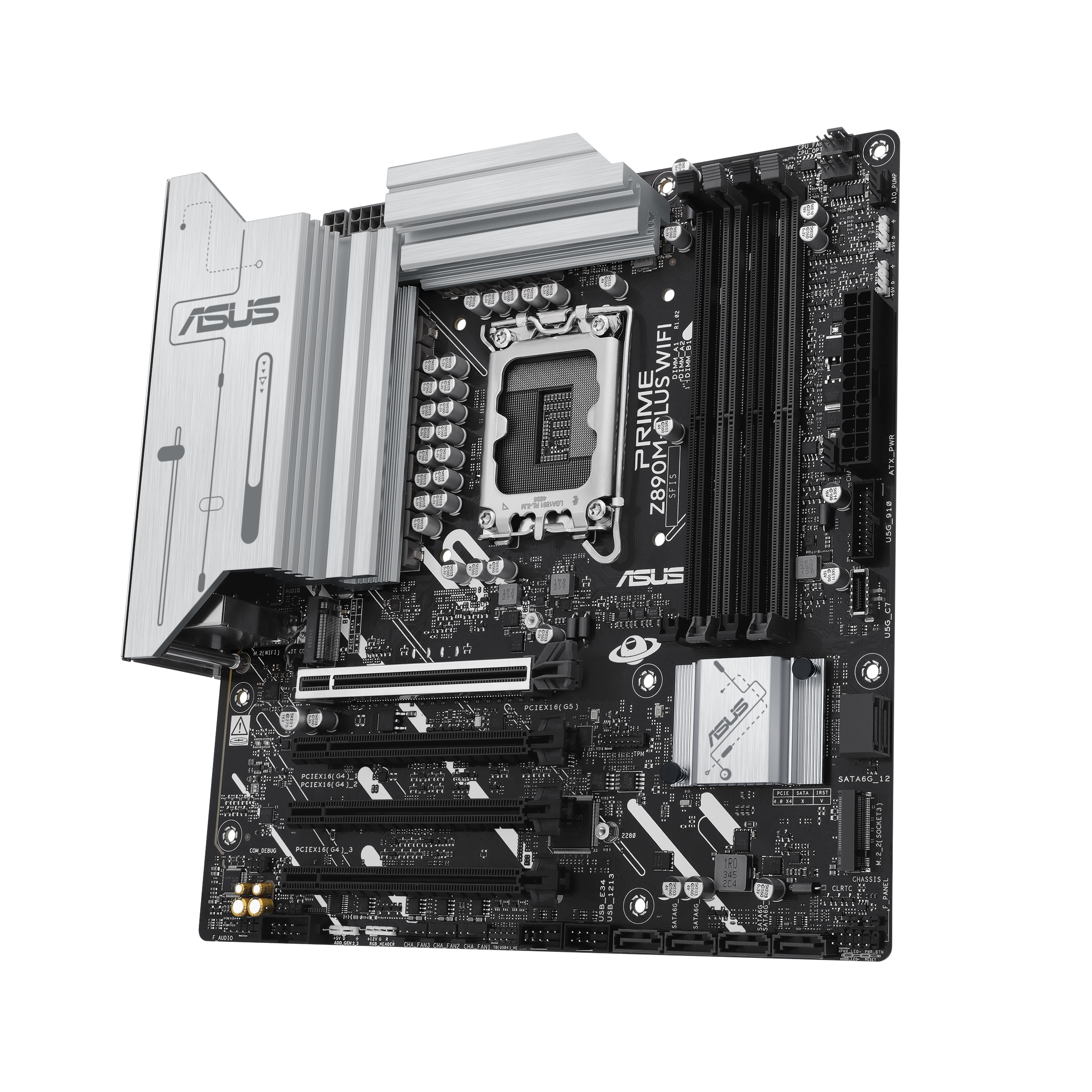 ASUS PRIME Z890M-PLUS WIFI Intel Z890 LGA 1851 (Socket V1) micro ATX - Image 8
