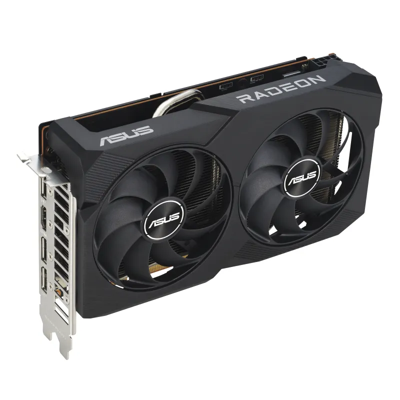 ASUS Graphics Card/AMD/PCIe4/8GB GDDR6/OC mode:up to 2715MHz(Boost Clock)/Default mode:up to 2695MHz/1xHDMI/3xDP/550W