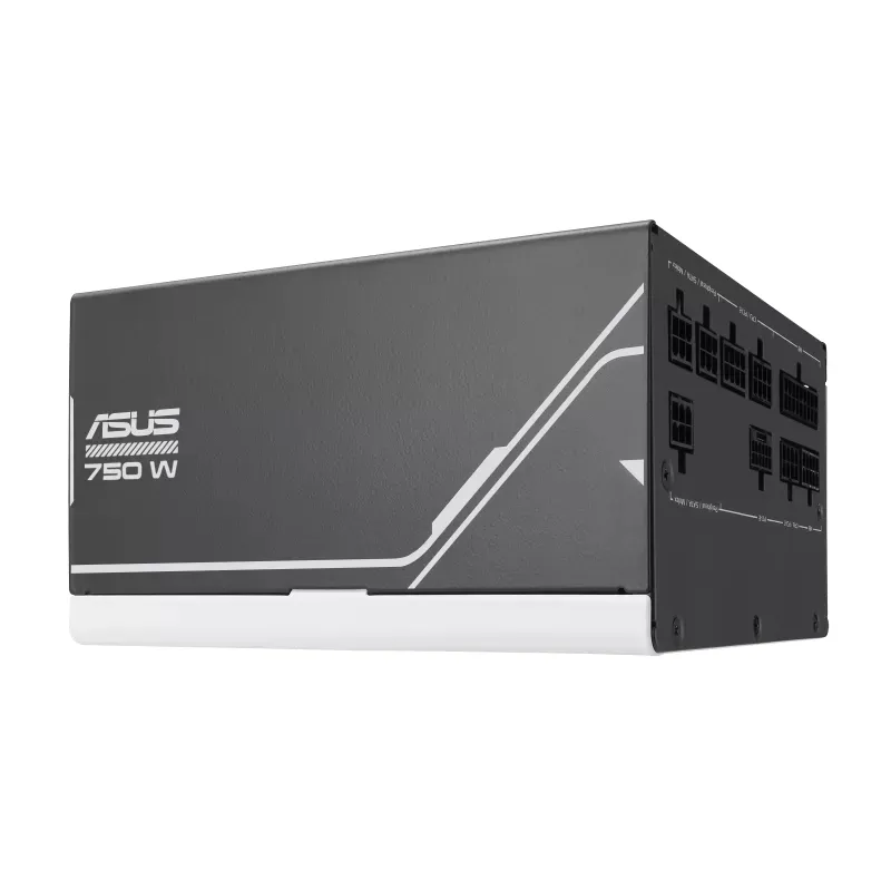 ASUS PSU-PRIME 750W-Fully modular-80 Plus Gold-ATX 3 0-Black-White Colour Flip 8 year warranty-OEM NO BOX