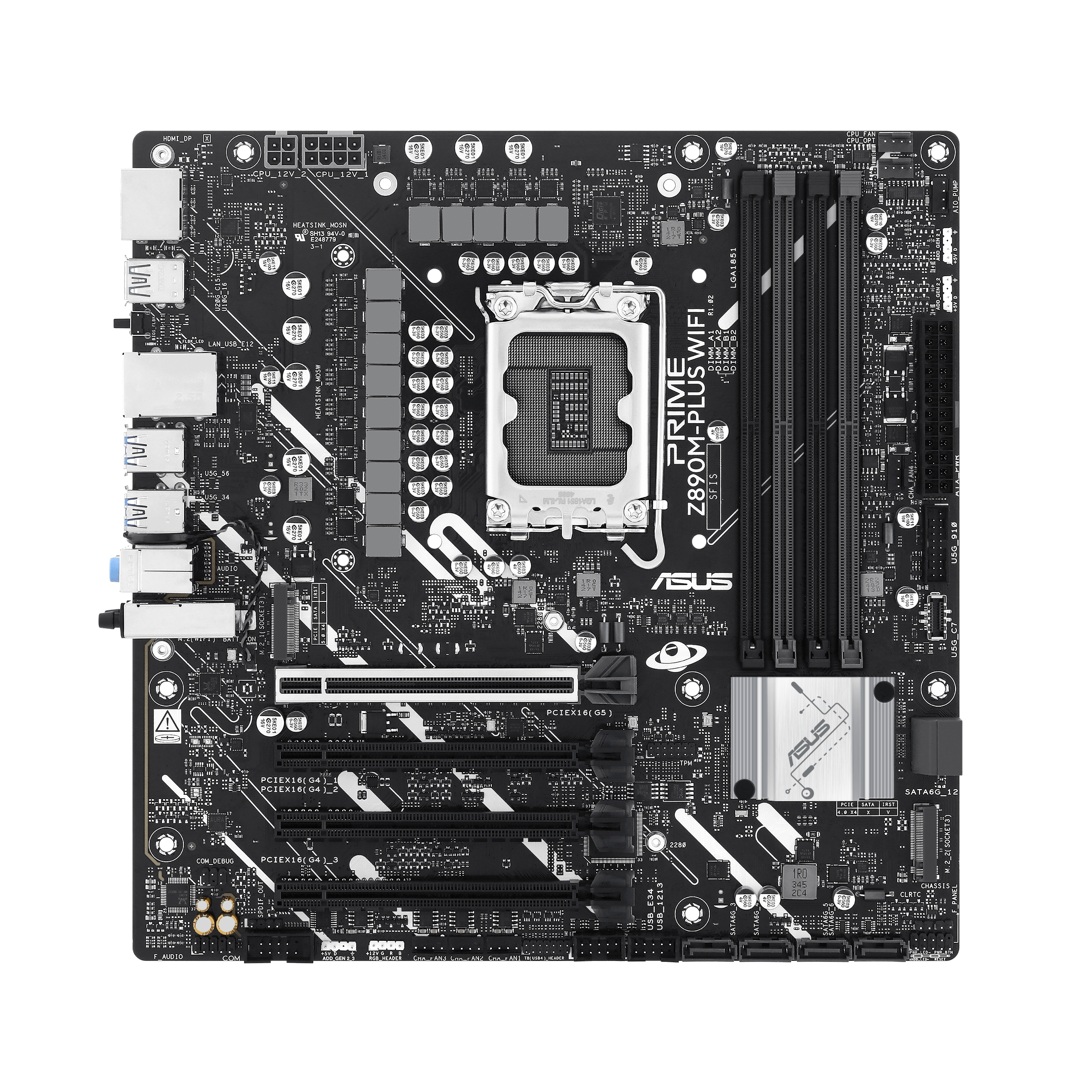 ASUS PRIME Z890M-PLUS WIFI Intel Z890 LGA 1851 (Socket V1) micro ATX - Image 13