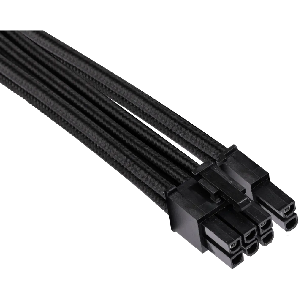 Corsair Premium Individually Sleeved Black PSU Cable Kit Starter Package