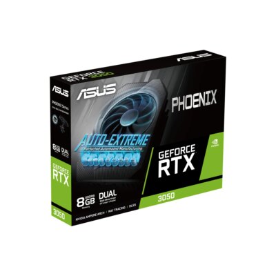 ASUS Graphics Card-NVIDIA-PCIe4-8GB GDDR6-OC mode:1807MHz- Gaming mode:1777MHz-1xDVI-1xHDMI-1xDP-450W