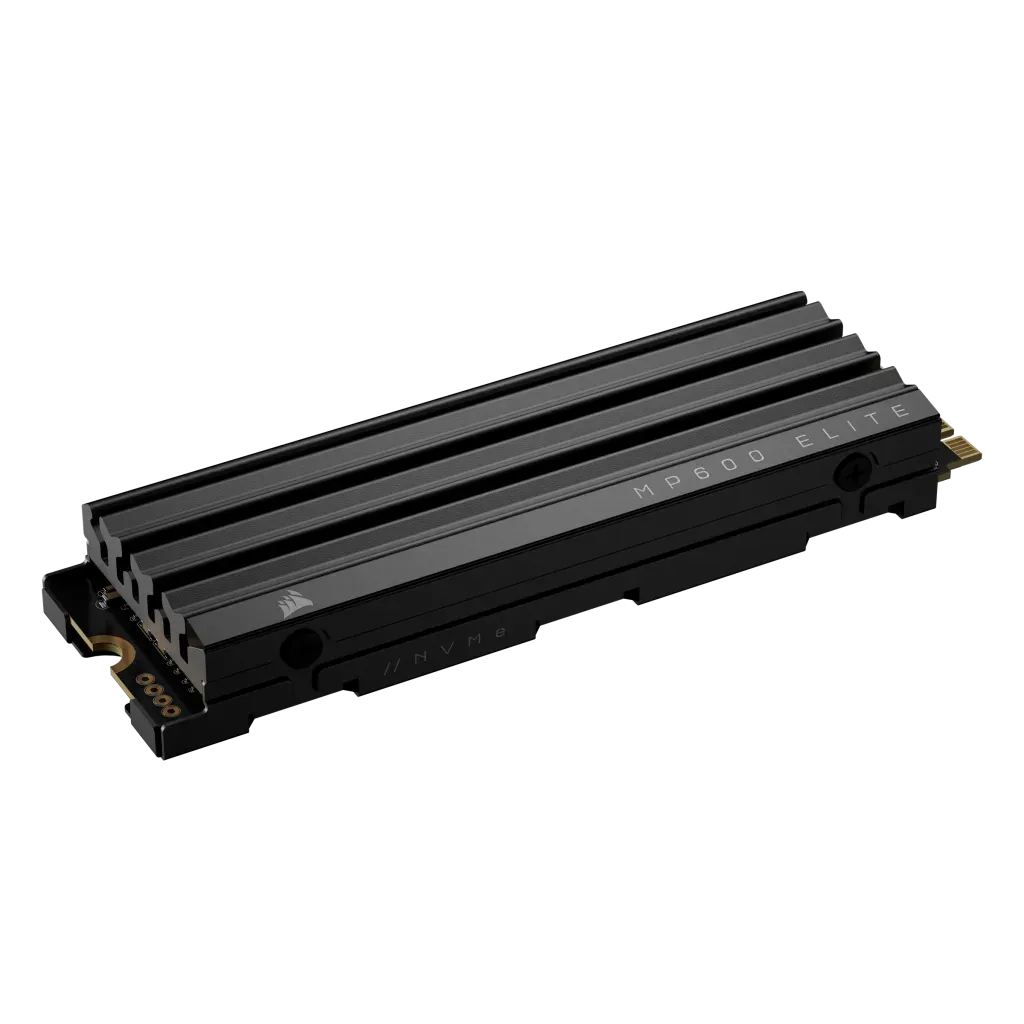 Corsair MP600 ELITE 1TB Gen4 PCIe x4 NVMe M.2 SSD with heatsink