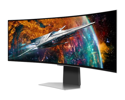 Samsung Odyssey OLED G9 G95SC LED display 49" 5120 x 1440 pixels Dual QHD Silver