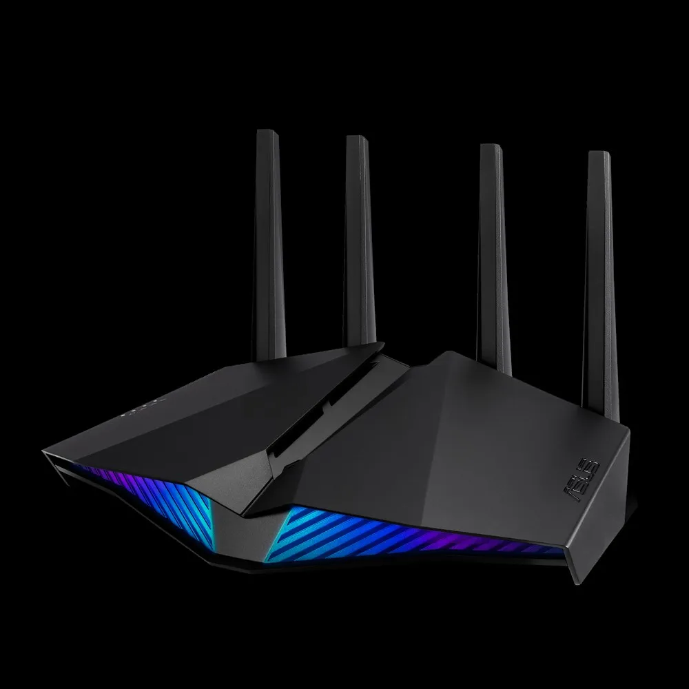 ASUS ROUTER-Gaming-574+4804Mbps-2  4GHz2x2-5GHz4x4-1xWAN-4xLAN- 1xUSB-AiMesh-AiProtection-VPN-Instant Guard-RGB-