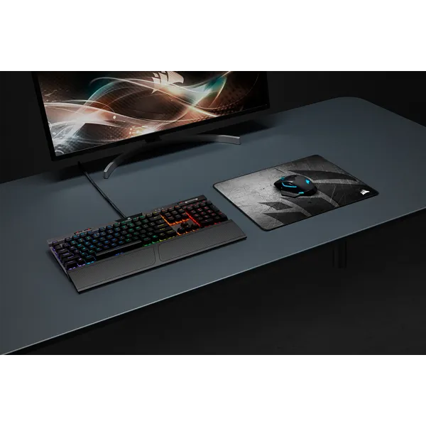 CORSAIR MM300 PRO Premium Spill-Proof Cloth Gaming Mouse Pad – Medium
