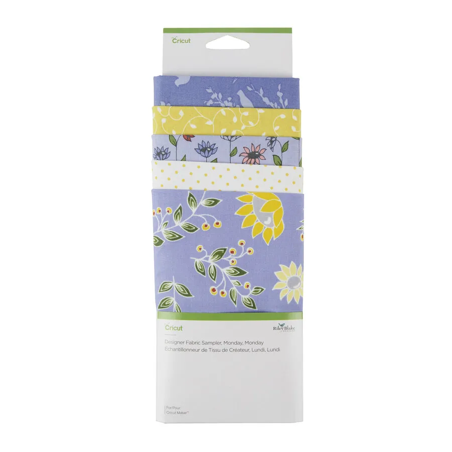 2005171-cricut Designer Fabric Sampler Monday Mon