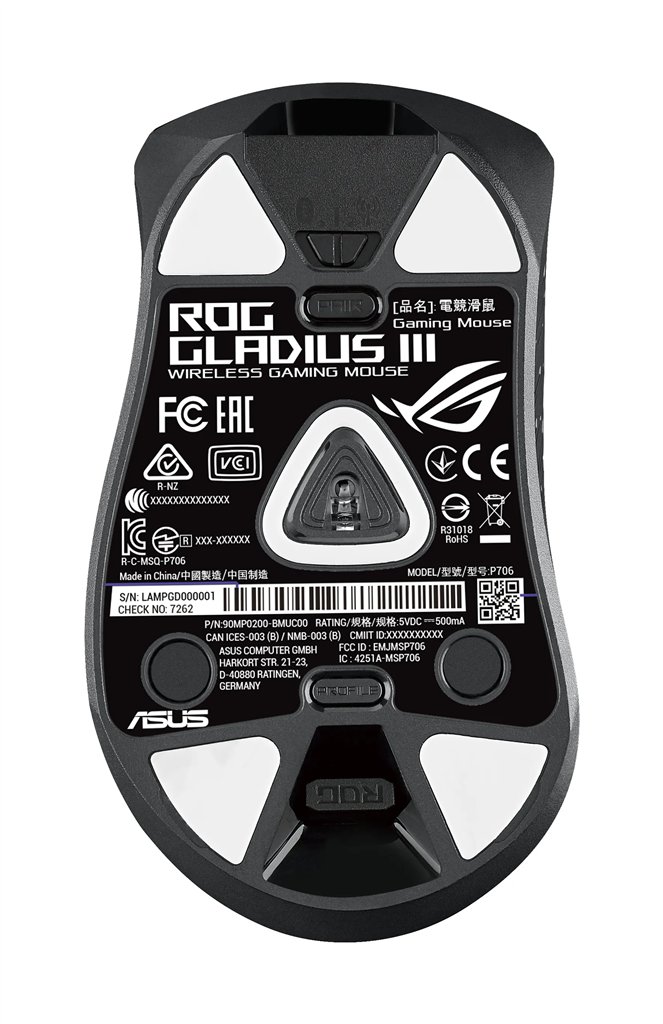 ASUS ROG Gladius III Wireless mouse