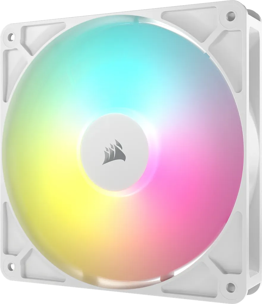 CORSAIR RS140 ARGB 140mm PWM Fans Dual Pack – White