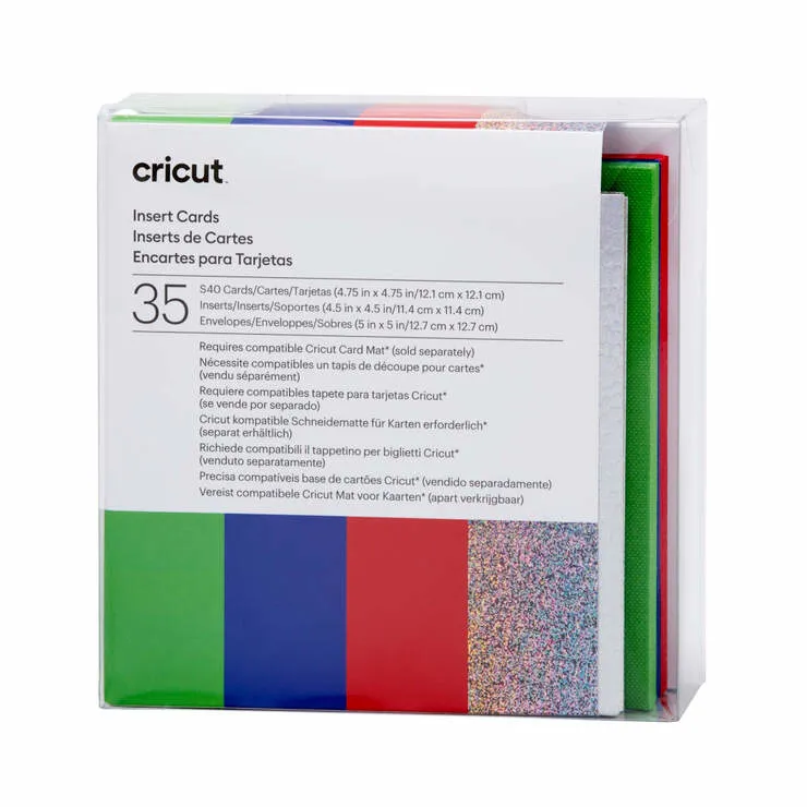 2009475 - Cricut Insert Cards Rainbow S40 (121 Cm X 121 Cm) 35-Pack