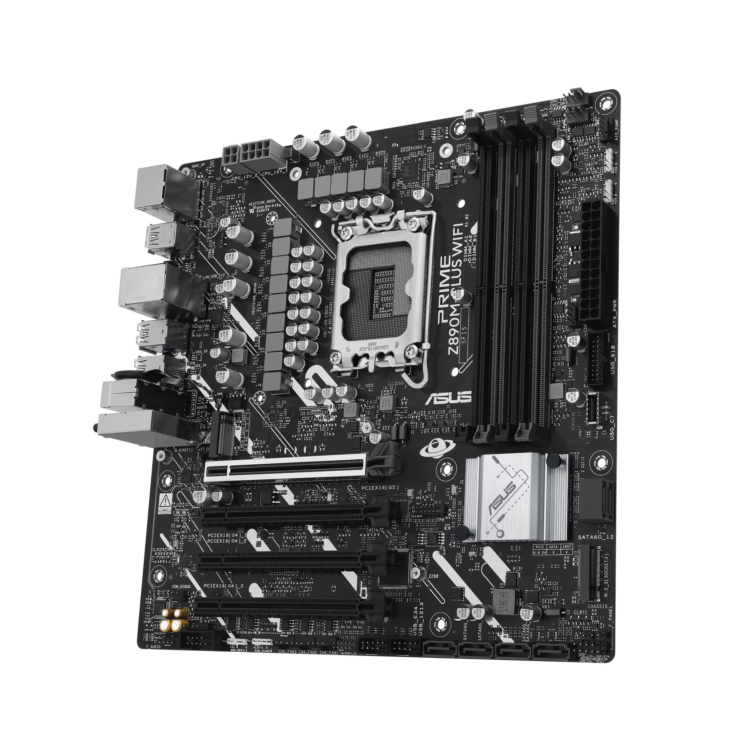 ASUS PRIME Z890M-PLUS WIFI Intel Z890 LGA 1851 (Socket V1) micro ATX - Image 2