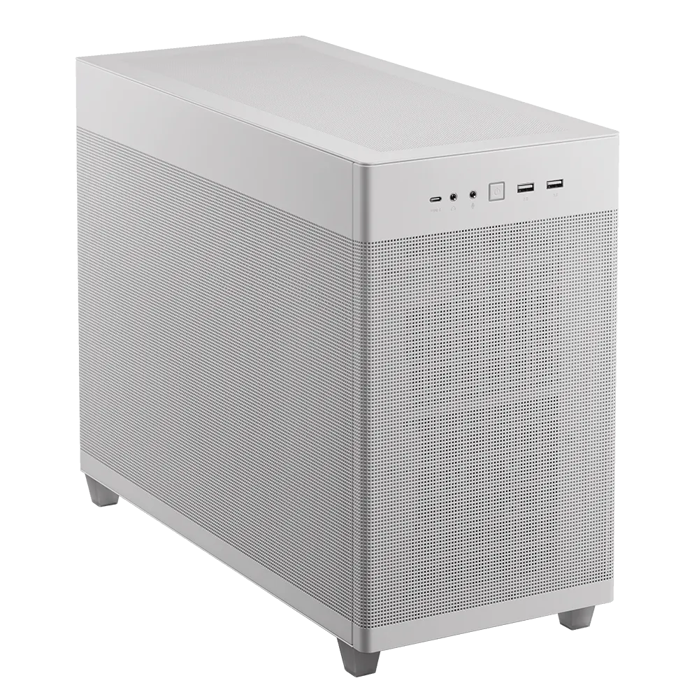 ASUS Chassis-Micro-ATX-Mini-ITX-White   Top Radiator:120-140-240-280-360mm   Dimensions : 205 x 350 x 460 mm