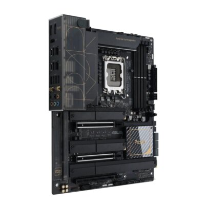 ASUS Motherboard-4xDIMM-Max  192GB-DDR5-2xPCIe5x16(x16 or x8)-1xPCIe4x16(x4)-4xM  2-8xSATA-1xHDMI-2xType-C-RAID-WiFi6E