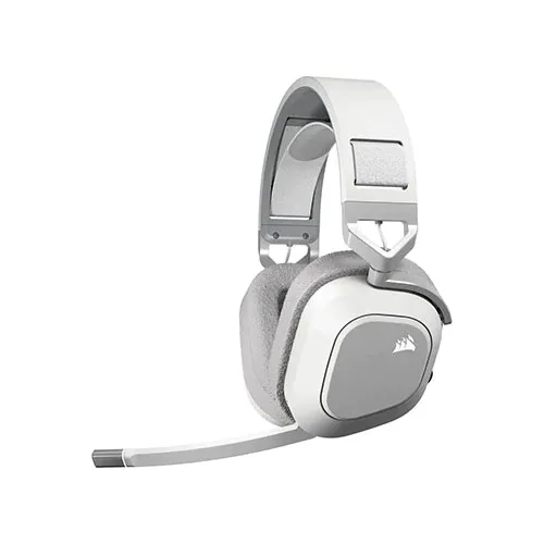 HS80 MAX WIRELESS Premium Carbon Headset  Spatial Audio  50mm Audio Drivers  Omni-directional Microphone - PC- Mac- PlayStation 