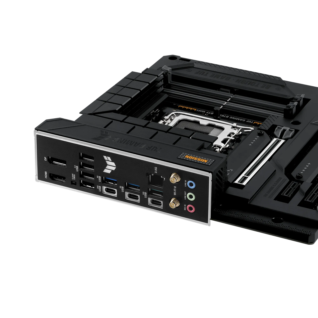 ASUS Motherboard-LGA1700-12-13-14th Gen-DDR5-4xDIMM-Max  192GB- 1xPCIe5x16- 1xPCIe4x16-1xPCIe4x1-3xM  2-24  4cmx24  4cm-1xHDMI-1xDP  