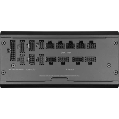 Corsair RM Series™ RM1200x Shift — 1200 Watt 80 PLUS Gold Fully Modular ATX PSU; ATX 3.0; PCI-E 5.0; 10yr Warranty.
