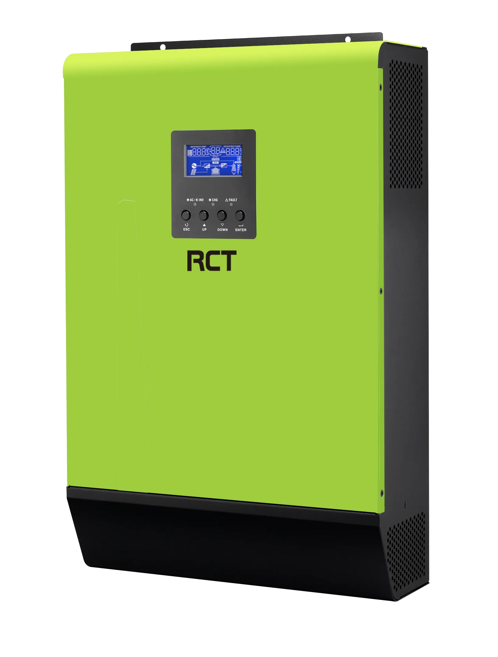 Rct Axpert Vm3 3kva Inverter 24v Dc 4000w Pv & Battery Independant Bms Compatiable Bt No Parallel Operations