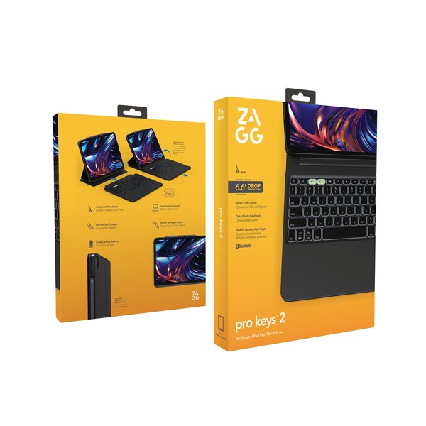 ZAGG Pro Keys 2 QWERTY UK English Bluetooth Black
