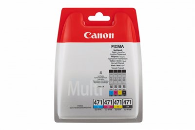 CANON-INK-CLI-471 BK/C/M/Y MULTIPACK