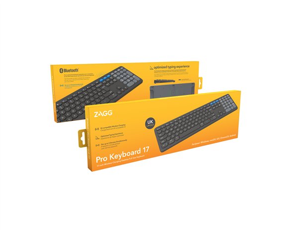ZAGG Pro 17 keyboard Universal Bluetooth QWERTY UK English Black - Image 4