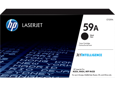 HP 59X BLACK HIGH YIELD TONER CARTRIDGE